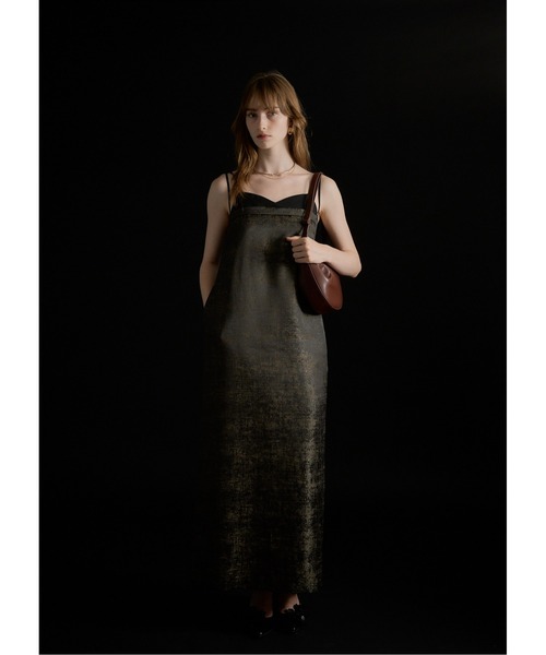 LE'RURE ドレス Layered look jacquard dress : ZOZOTOWN Yahoo!店