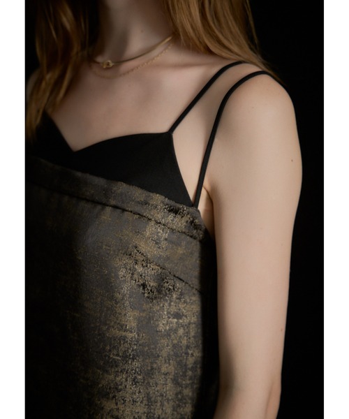 LE'RURE ドレス Layered look jacquard dress : ZOZOTOWN Yahoo!店