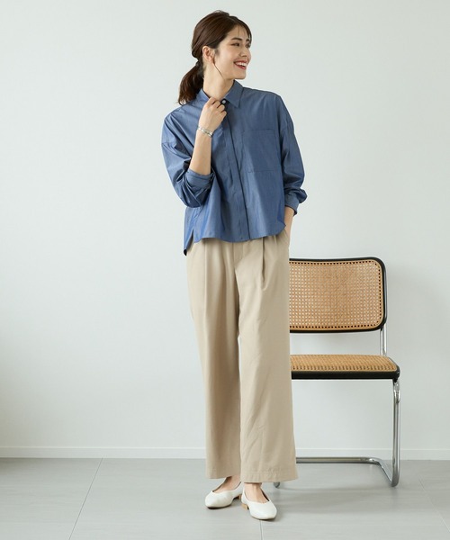 「Elura」 イージーパンツ LARGE ベージュ レディース_画像8