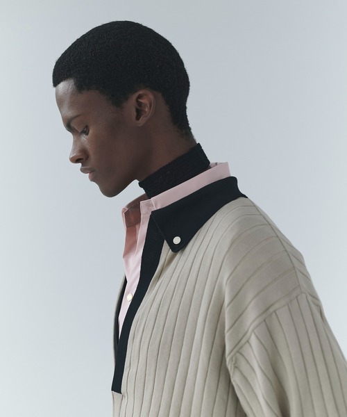 CULLNI（クルニ） セーター ニット Wide Rib Skipper Collar Knit