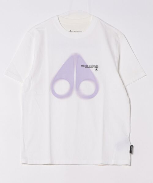 MOOSE KNUCKLES（ムースナックルズ） tシャツ ロゴプリントTシャツ