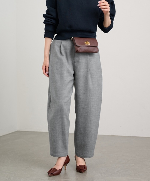 「FRAMeWORK」 スラックス 38 グレー レディース_画像3