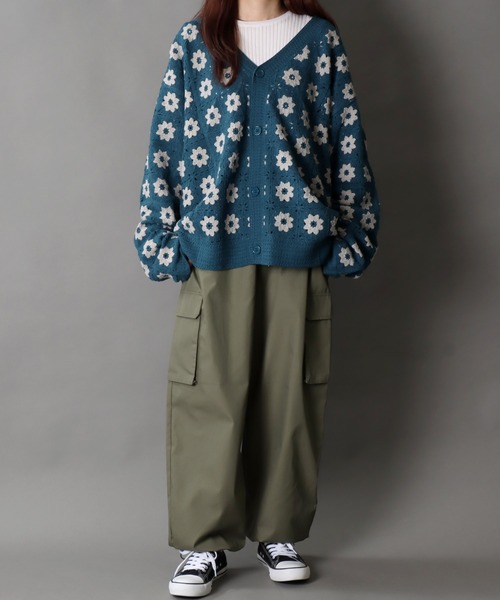 「SITRY」 「suggestion」ニットカーディガン FREE ブラック メンズ_画像8