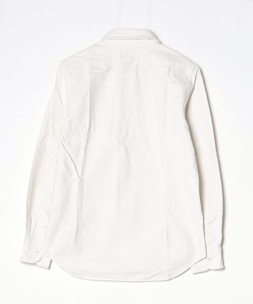 「Nigel Cabourn」 長袖シャツ 46 ホワイト メンズ_画像2