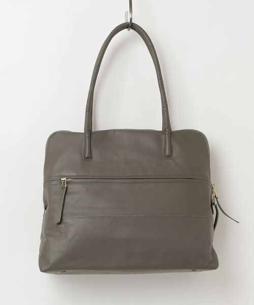 トートバッグ Neutral gray  NH405ハスキー トートバッグL レディースの画像