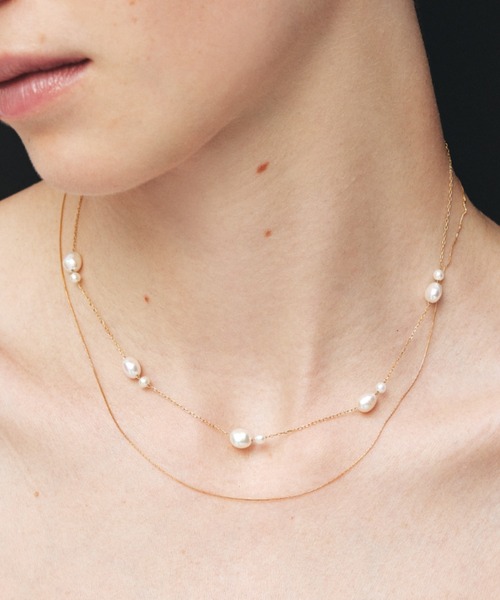 les bonbon（ルボンボン） ネックレス 「les bonbon」flotter pearl
