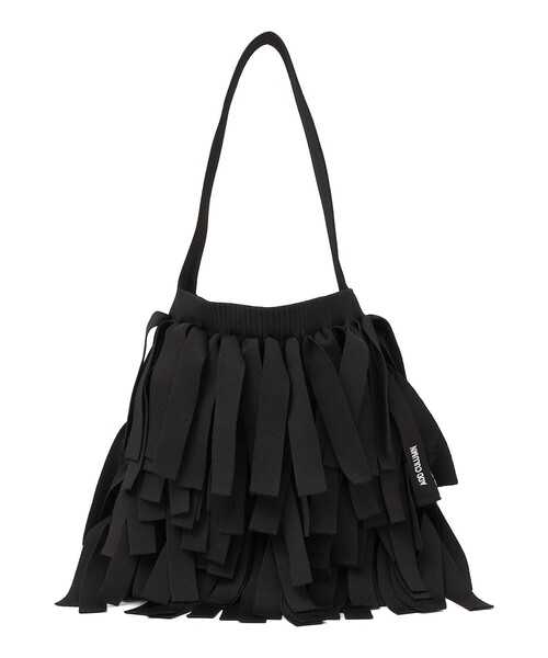 ADDICTED CULUMNI ブラックショルダーバッグ ADD CULUMN（アドカラム） ショルダーバッグ バッグ ADD CULUMN:MOP