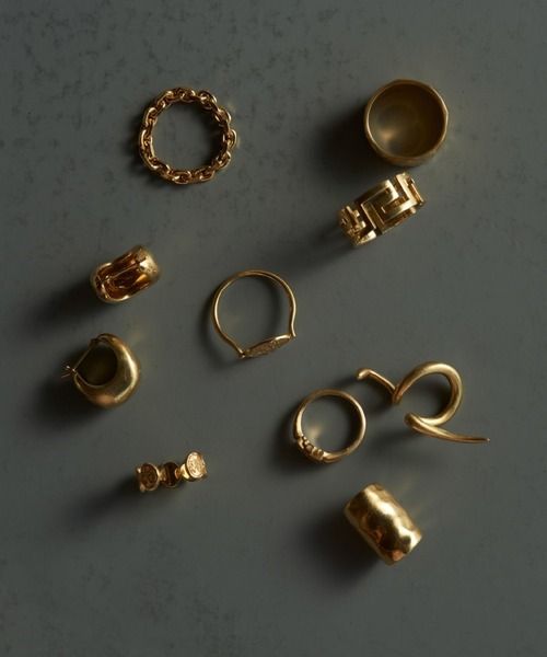 「ARTIDA OUD」 リング 4号 ゴールド レディース_画像6