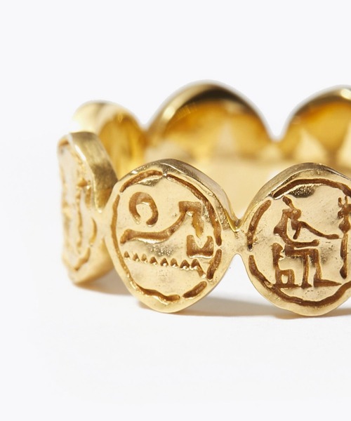 「ARTIDA OUD」 リング 4号 ゴールド レディース_画像8