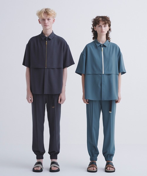「CULLNI」 パンツ 1 グリーン メンズの画像