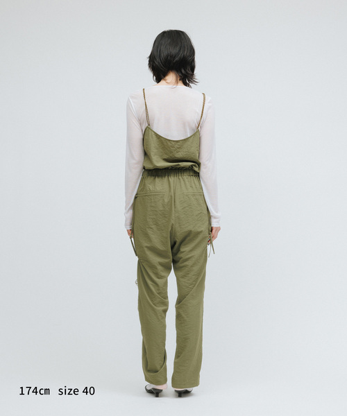 「M TO R」 オールインワン 40 カーキ レディース_画像5