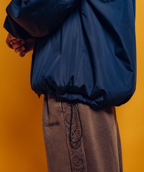 「Subciety」 コーチジャケット X-LARGE ブラック メンズの画像