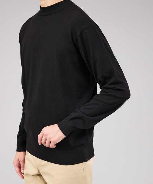 「ABAHOUSE GRAY」 長袖ニット 50 ブルー メンズ_画像6
