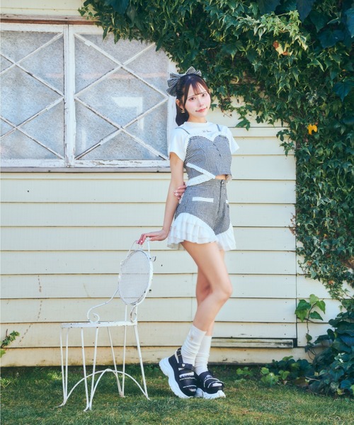 ReAmour パンツ フリルロゴパンツ レディース : ZOZOTOWN Yahoo!店