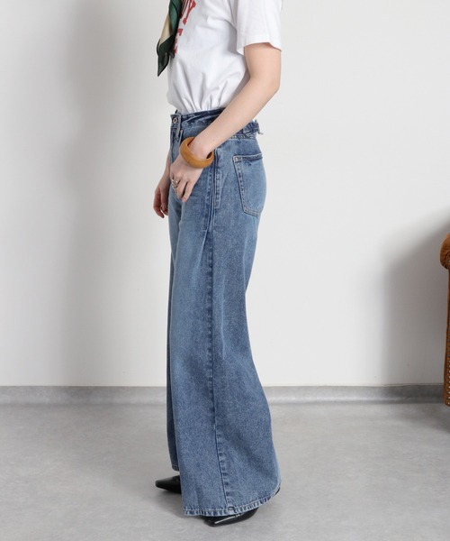 cepo（セポ） ジーンズ デニム デニムパンツ 「軽やかに広がる、美脚