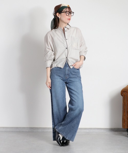 cepo（セポ） ジーンズ デニム デニムパンツ 「軽やかに広がる、美脚