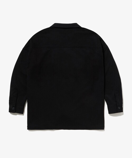 LACOSTE（ラコステ） シャツ 鹿の子地オープンカラーシャツジャケット