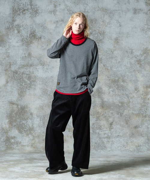 「glamb」 長袖Tシャツ S グレー メンズの画像