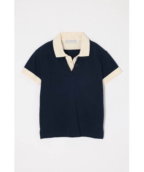 MOUSSY（マウジー） tシャツ CONTRAST POLO トップス レディース