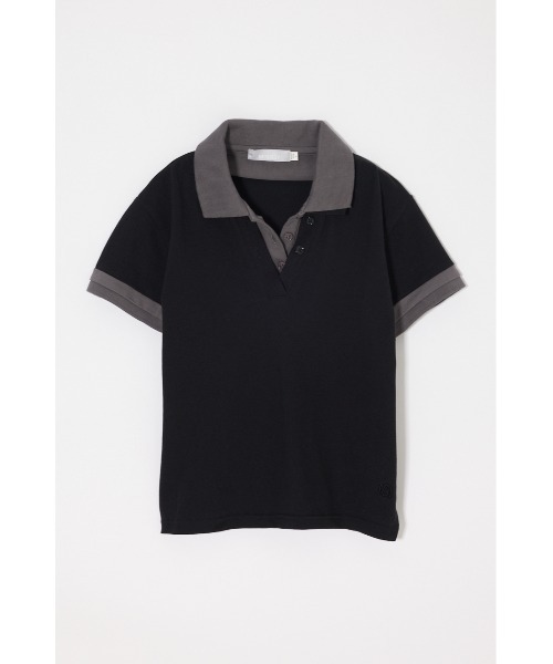 MOUSSY（マウジー） tシャツ CONTRAST POLO トップス レディース
