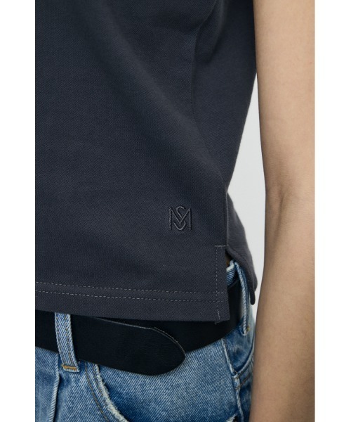 MOUSSY（マウジー） tシャツ 半袖 CONTRAST POLO トップス レディース