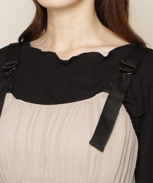 「WILLSELECTION」 サロペットスカート MEDIUM ベージュ レディース_2