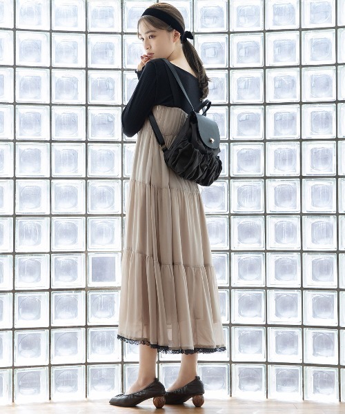 「WILLSELECTION」 サロペットスカート MEDIUM ベージュ レディース_5