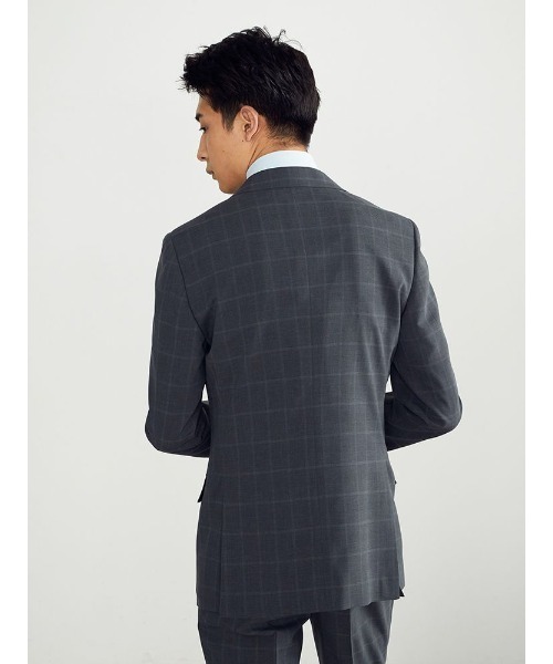 「Perfect Suit FActory」 スーツ AB4 グレー メンズ_画像7