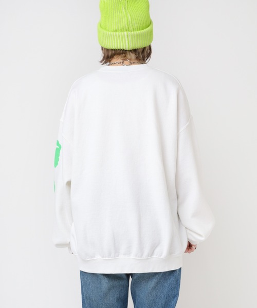 「RNA」 スウェットカットソー MEDIUM ライトブルー レディース_画像9