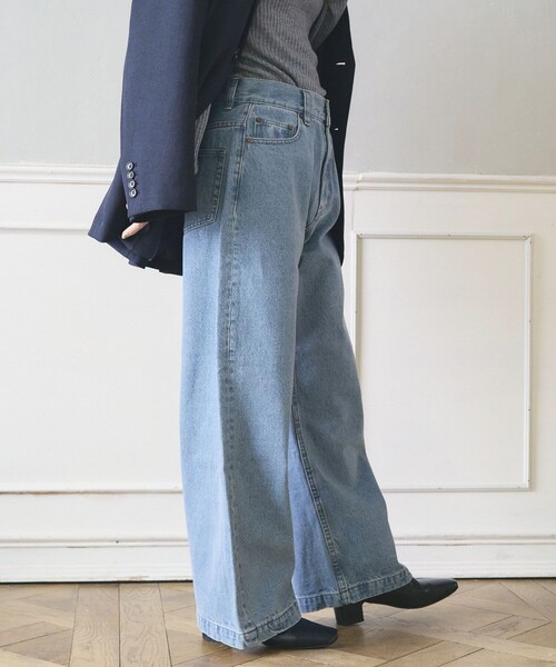 FREAK'S STORE（フリークスストア） デニムパンツ SMALL サックス