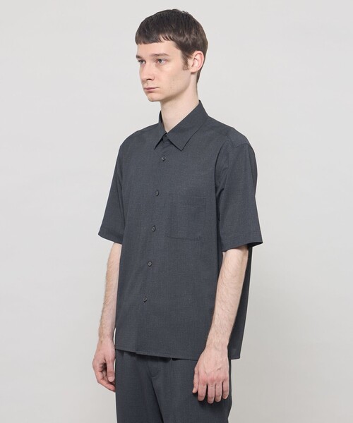 シャツ 半袖 「ICE JET」セットアップ半袖オーバーシャツ メンズ | MACKINTOSH LONDON | 06