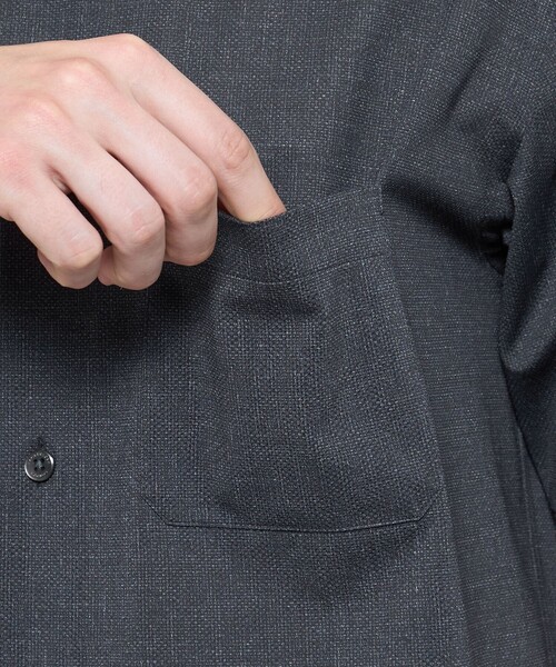 シャツ 半袖 「ICE JET」セットアップ半袖オーバーシャツ メンズ | MACKINTOSH LONDON | 09