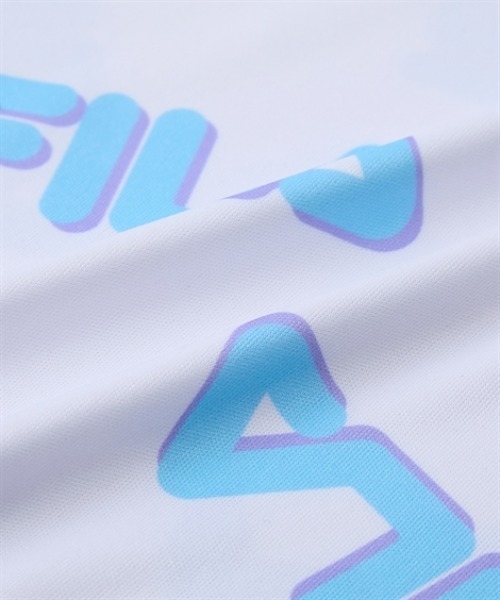 uvカット 水着 「FILA」Ｔシャツセットオンスクール　(130〜170cm) キッズ 子供 女の子の画像