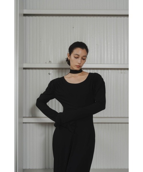「Knuth Marf」 長袖ワンピース MEDIUM グレイッシュベージュ レディース_画像2