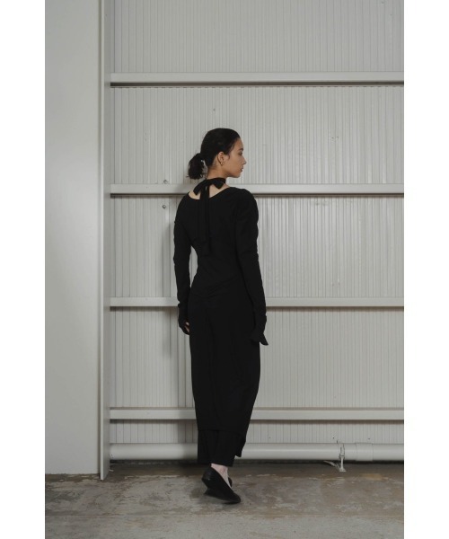 「Knuth Marf」 長袖ワンピース MEDIUM グレイッシュベージュ レディース_画像3