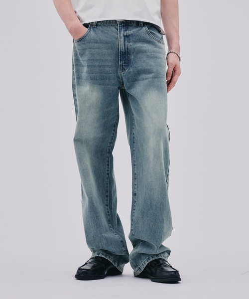 Regen Glanz ジーンズ vintage slim fit denim pants / ヴィンテージ