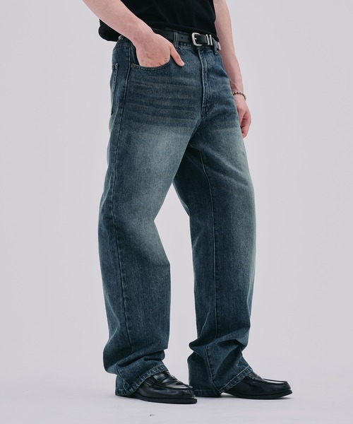 Regen Glanz ジーンズ vintage slim fit denim pants / ヴィンテージ