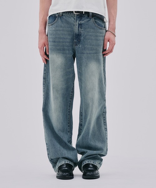 Regen Glanz ジーンズ vintage slim fit denim pants / ヴィンテージ