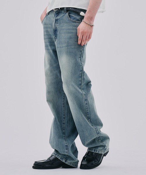 Regen Glanz ジーンズ vintage slim fit denim pants / ヴィンテージ