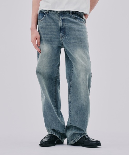 Regen Glanz ジーンズ vintage slim fit denim pants / ヴィンテージ