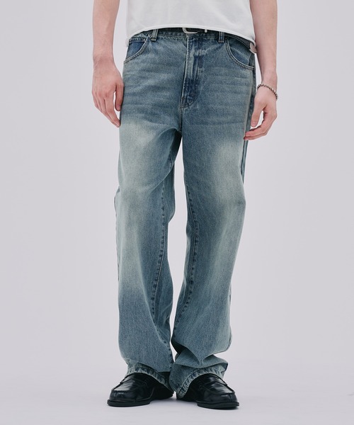 Regen Glanz ジーンズ vintage slim fit denim pants / ヴィンテージ
