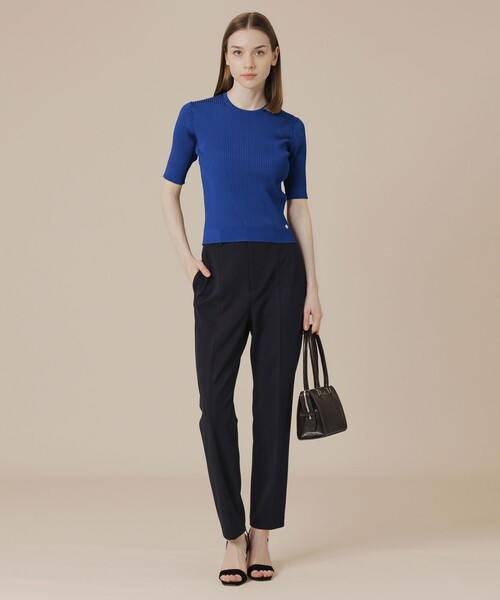 新品　マッキントッシュロンドン　スラックス　サイズ38 定価4万　ネイビー MACKINTOSH LONDON（マッキントッシュ ロンドン） パンツ 38 ネイビー