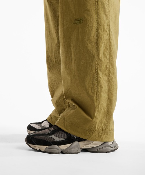 New Balance（ニューバランス） ワイドパンツ スラックス NB GREY