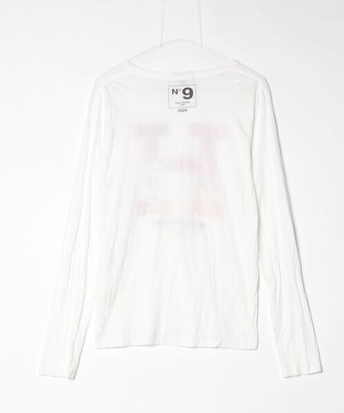 「HOLLYWOOD MADE」 長袖Tシャツ S ホワイト メンズ_画像2