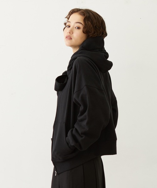 MILKFED.（ミルクフェド） パーカー BIG RIBBON SWEAT ZIP HOODIE 