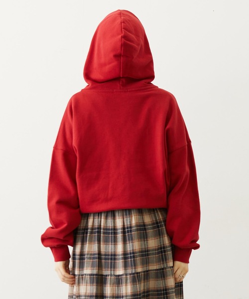 MILKFED.（ミルクフェド） パーカー BIG RIBBON SWEAT ZIP HOODIE