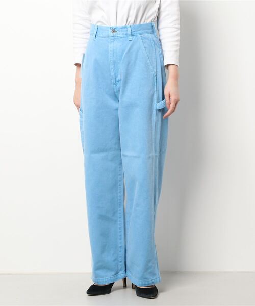 「SERGE de bleu」 パンツ 24 ブルー レディース_画像6