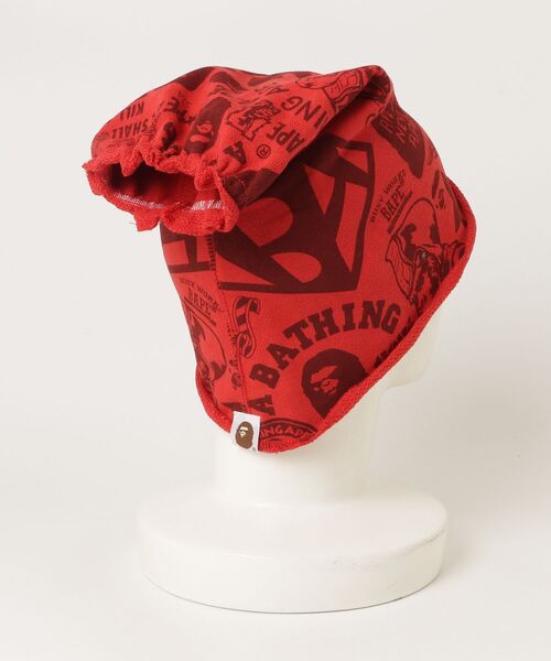 A BATHING APE（アベイシングエイプ） キャップ - レッド メンズ