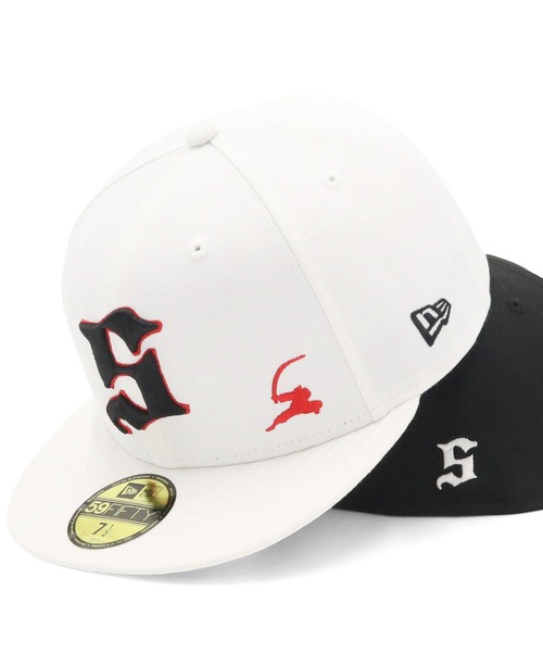 ニューエラキャップ 59FIFTY サムライ ONSPOTZ別注　7 3/8 NEW ERA（ニューエラ） キャップ 帽子 ニューエラキャップ 59FIFTY