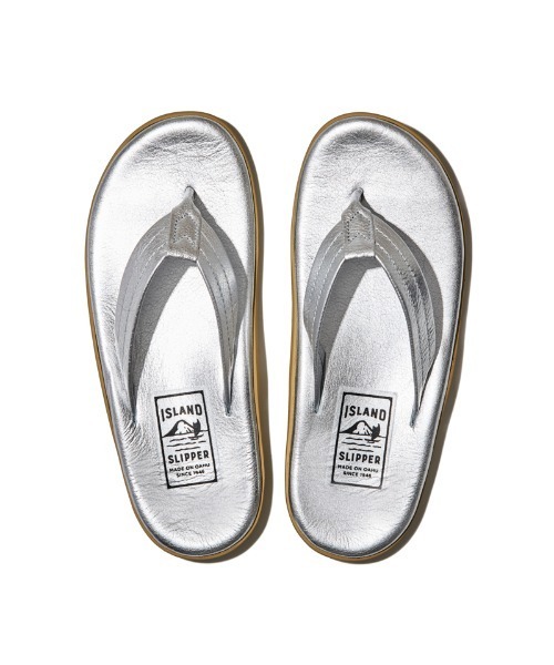 ISLAND SLIPPER サンダル アイランドスリッパ/PT202M/SILVER